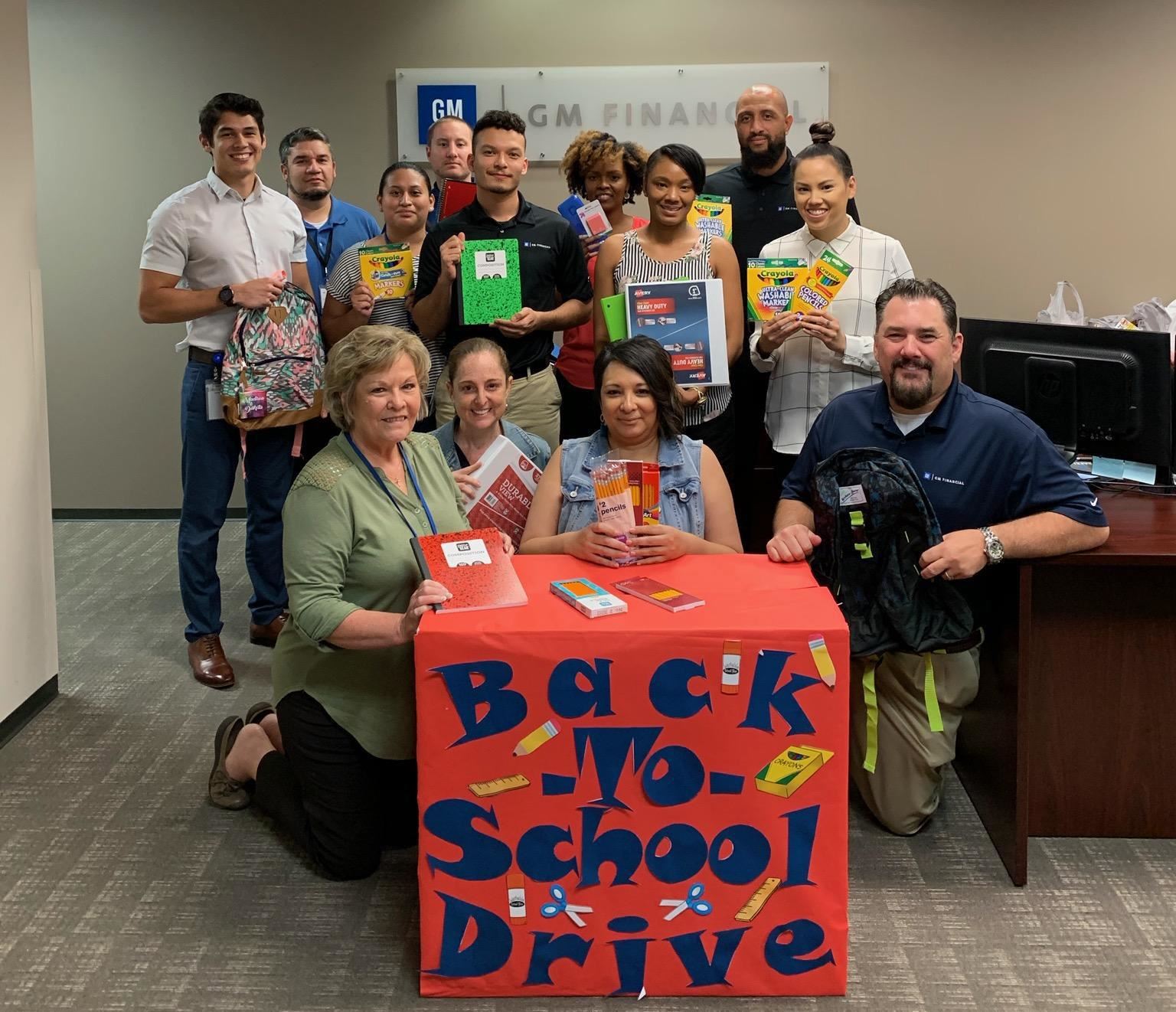 Aetna hosts annual school supply drive to benefit FBISD’s Shared Dreams